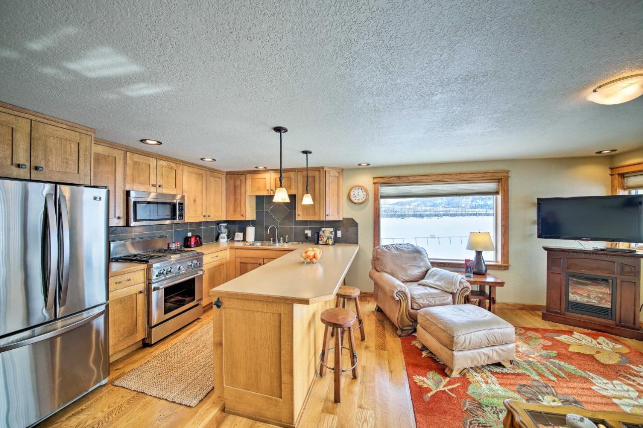 Lake Pend Oreille Condo With Porch And Mountain View! Sandpoint Esterno foto