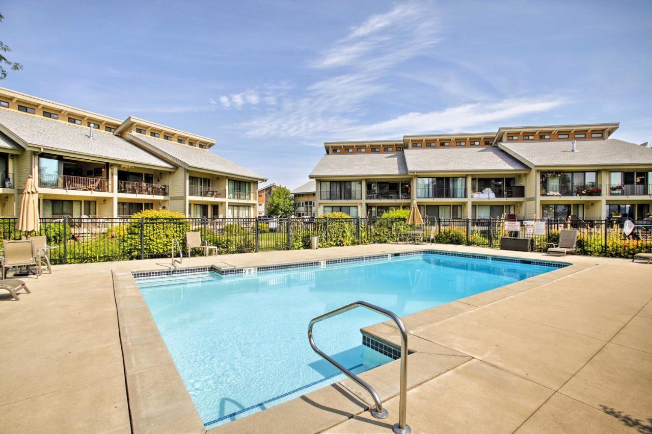 Lake Pend Oreille Condo With Porch And Mountain View! Sandpoint Esterno foto